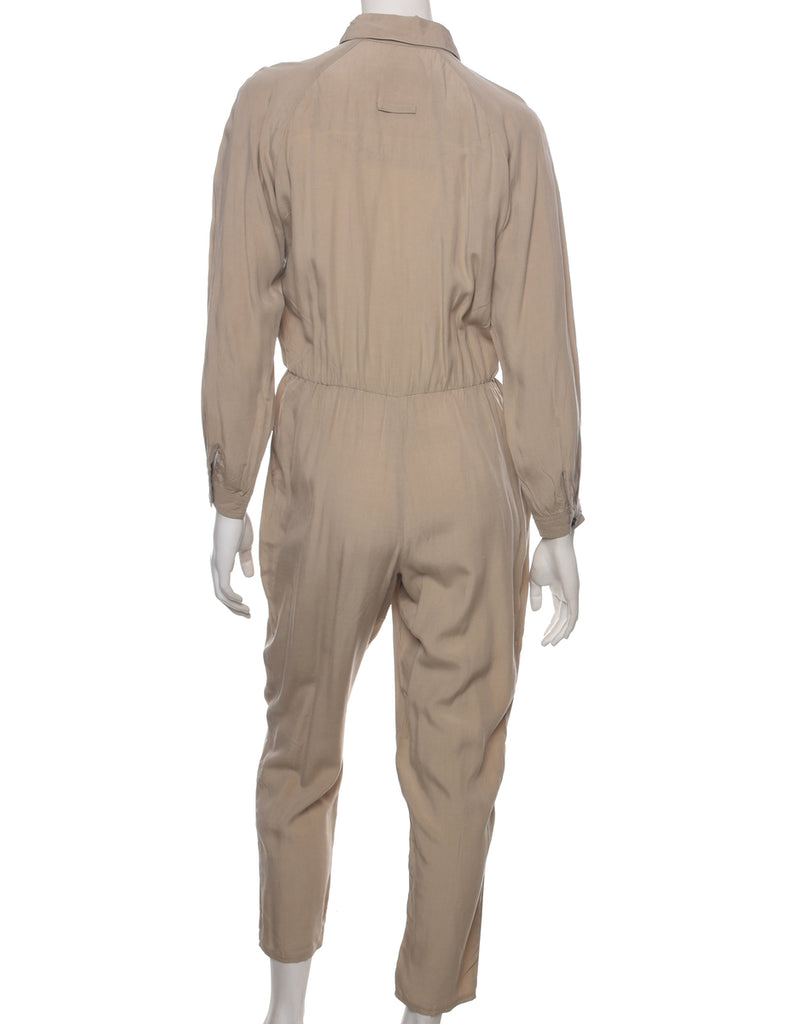 Light Brown Jumpsuit - L