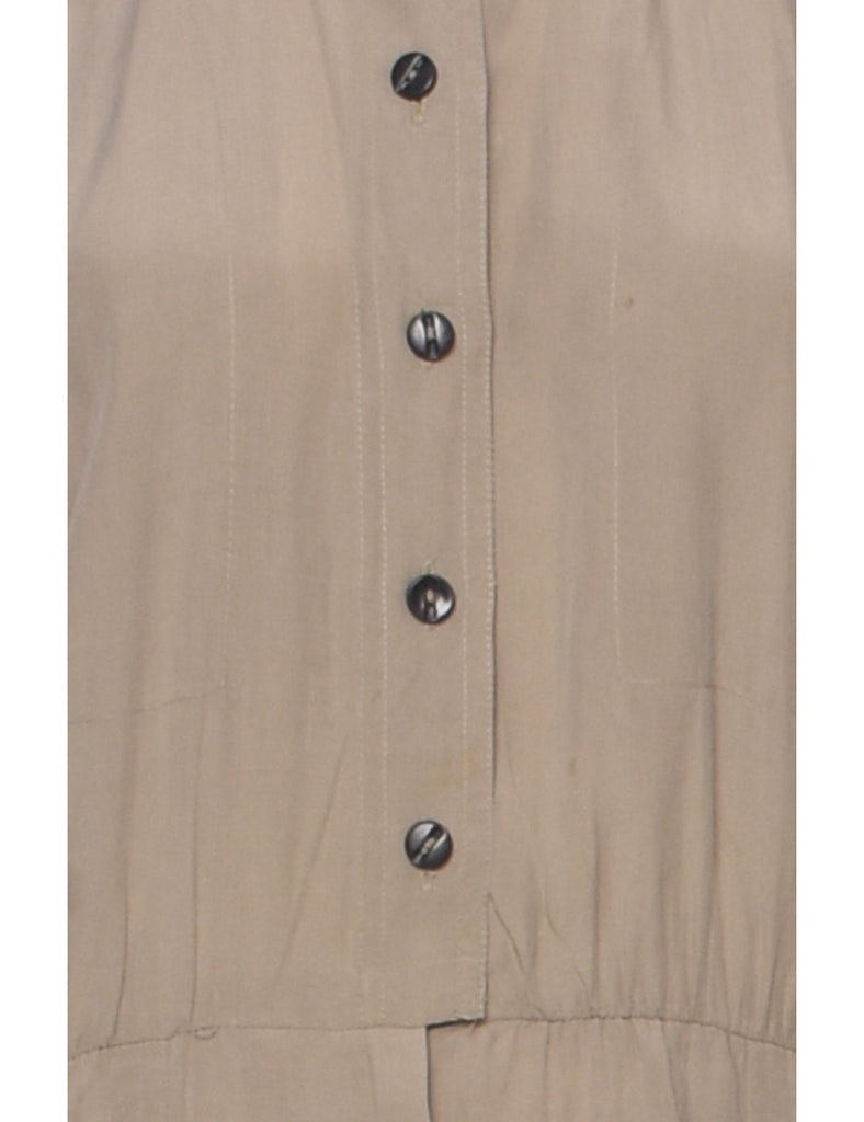 Light Brown Jumpsuit - L