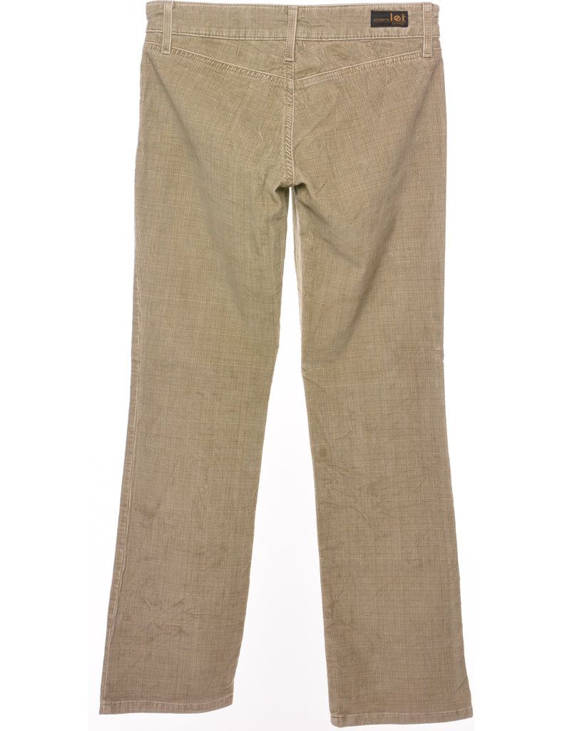 Light Brown Lei 1990s Corduroy Trousers - W30 L31