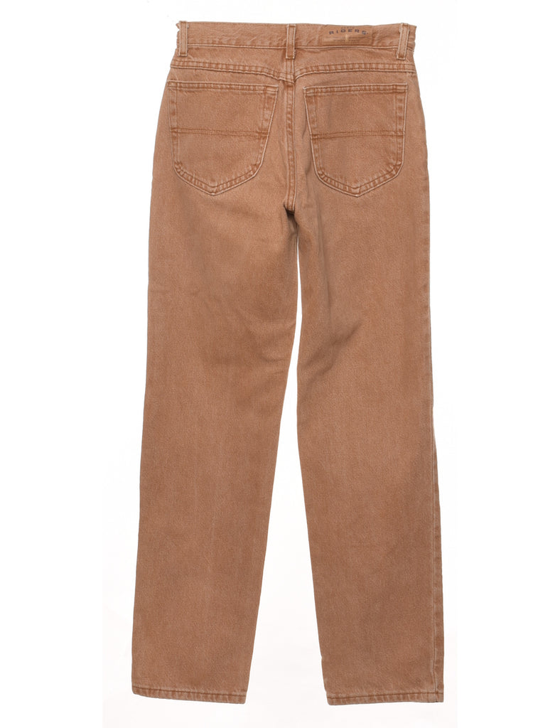 Light Brown Straight-Fit Jeans - W26 L30