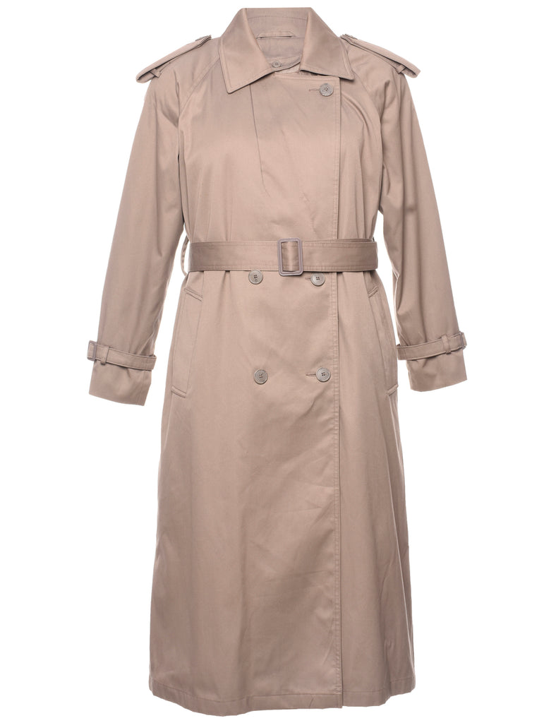 Light Brown Trench Coat - L