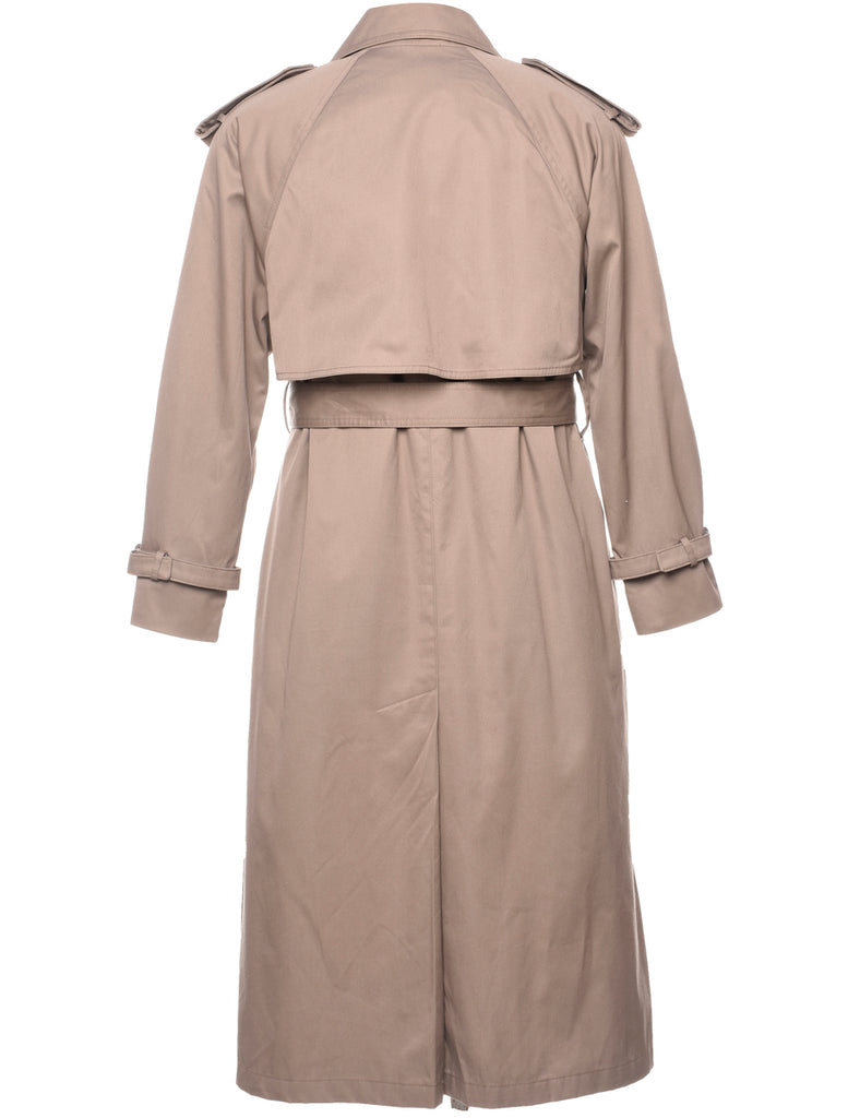 Light Brown Trench Coat - L