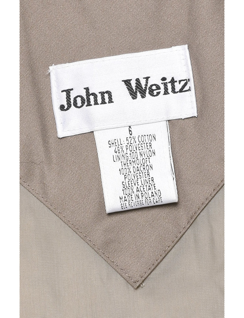 Light Brown Trench Coat - L