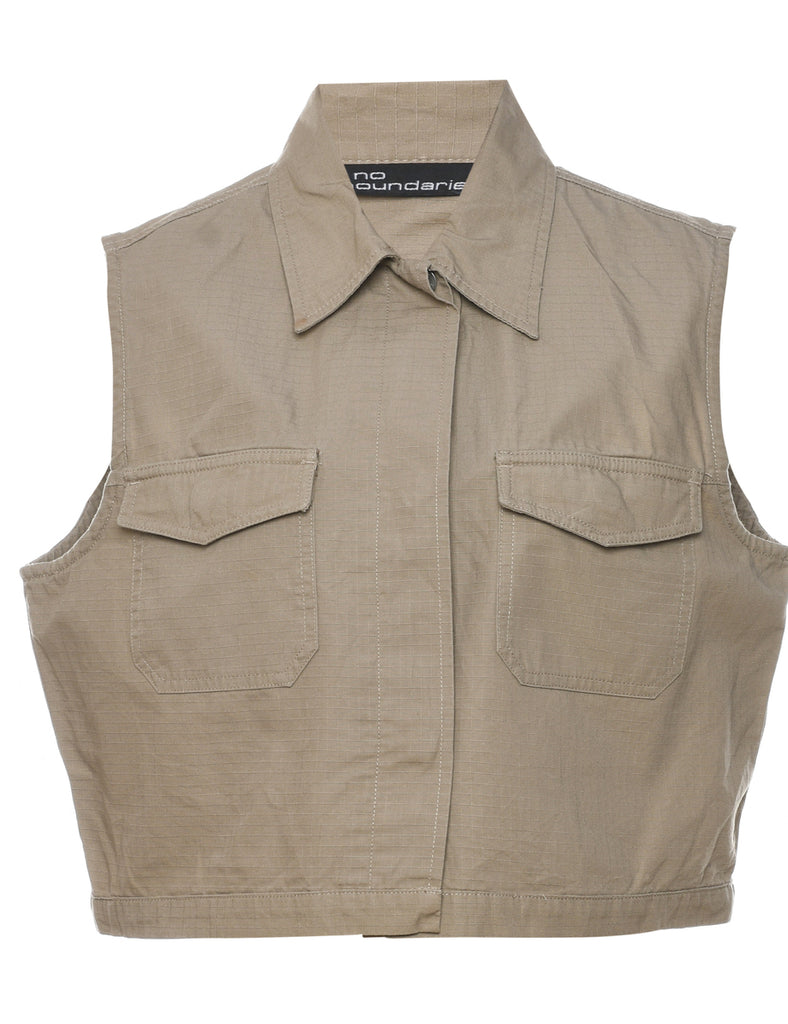 Light Brown Waistcoat - L