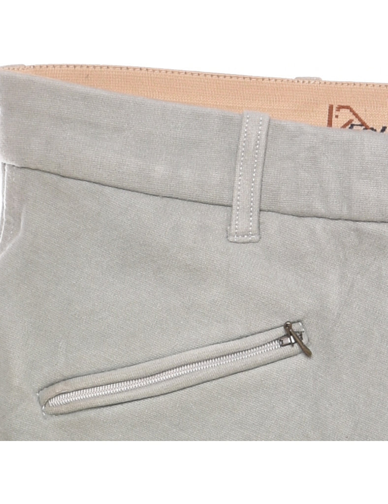 Light Grey Jodhpur Style Trousers - W30 L25