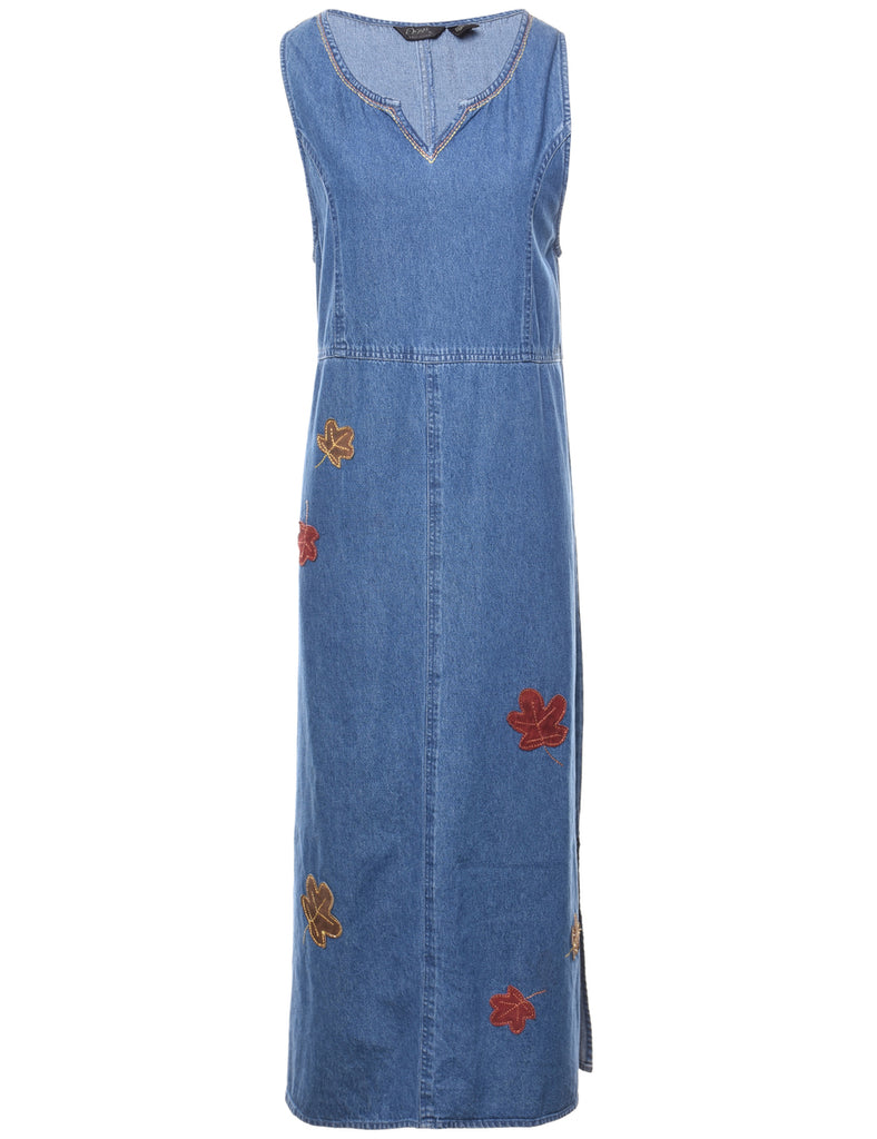 Light Wash Denim Dress - S