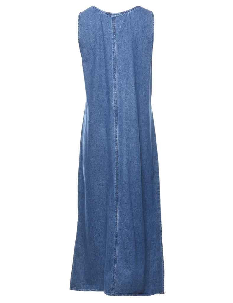 Light Wash Denim Dress - S