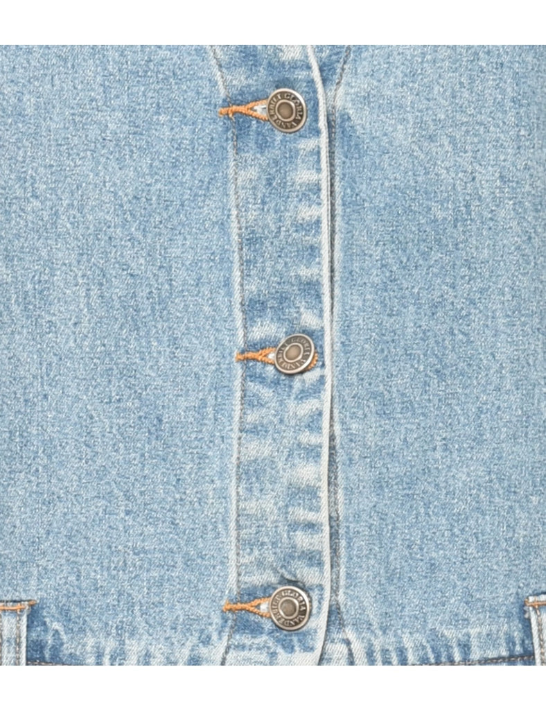 Light Wash Denim Dress - M