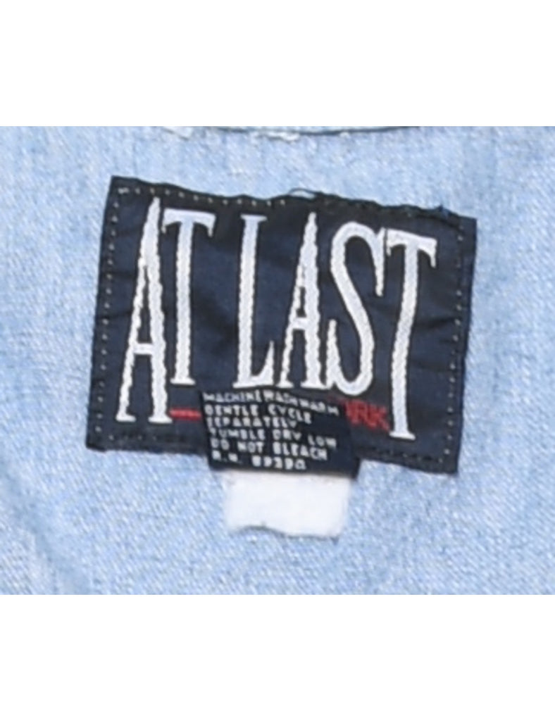 Light Wash Denim Shirt - M