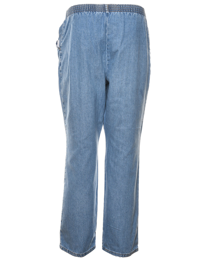 Light Wash Denim Trousers - W26 L28