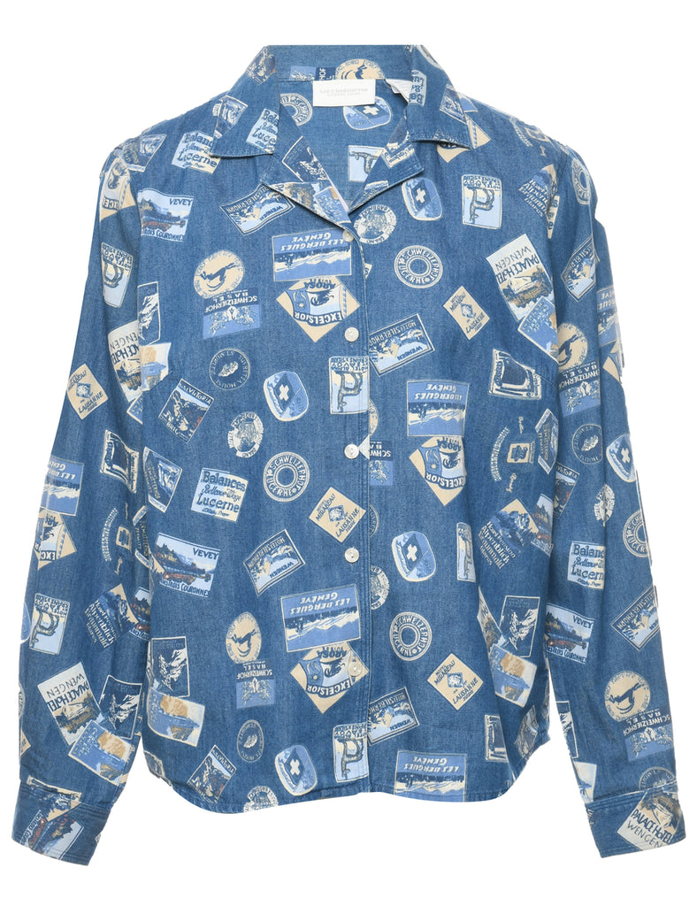 Liz Claiborne Denim Shirt - S