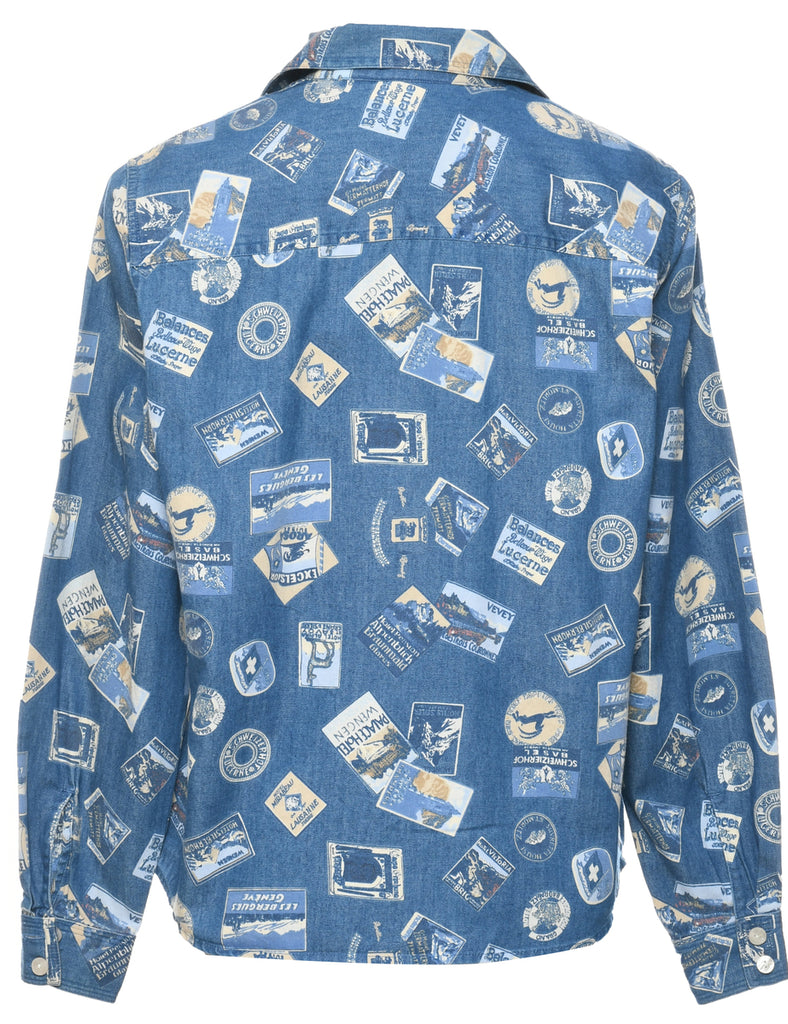 Liz Claiborne Denim Shirt - S