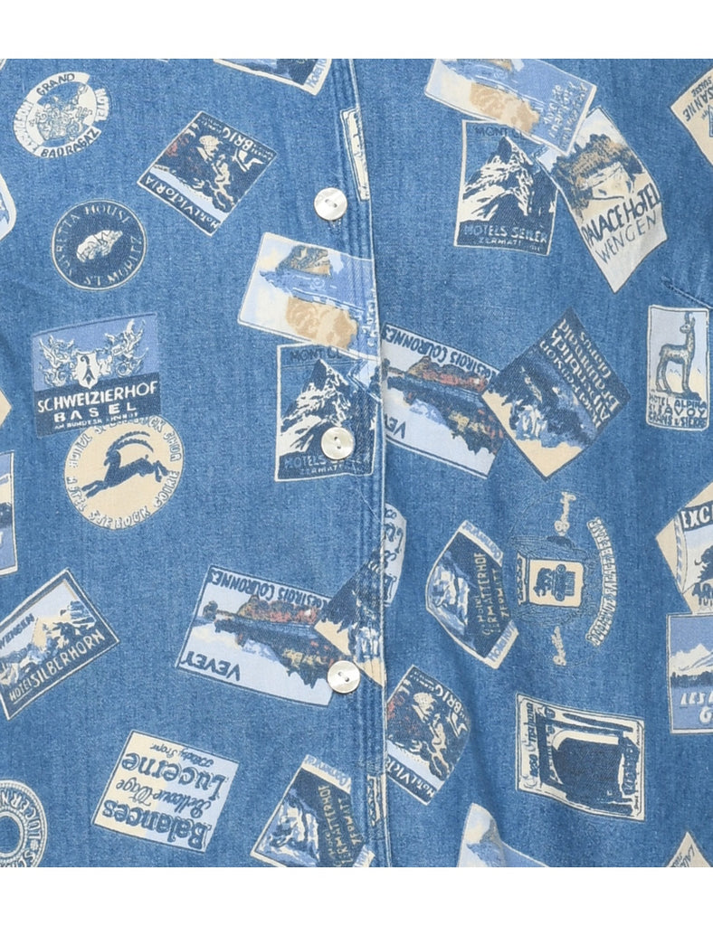 Liz Claiborne Denim Shirt - S