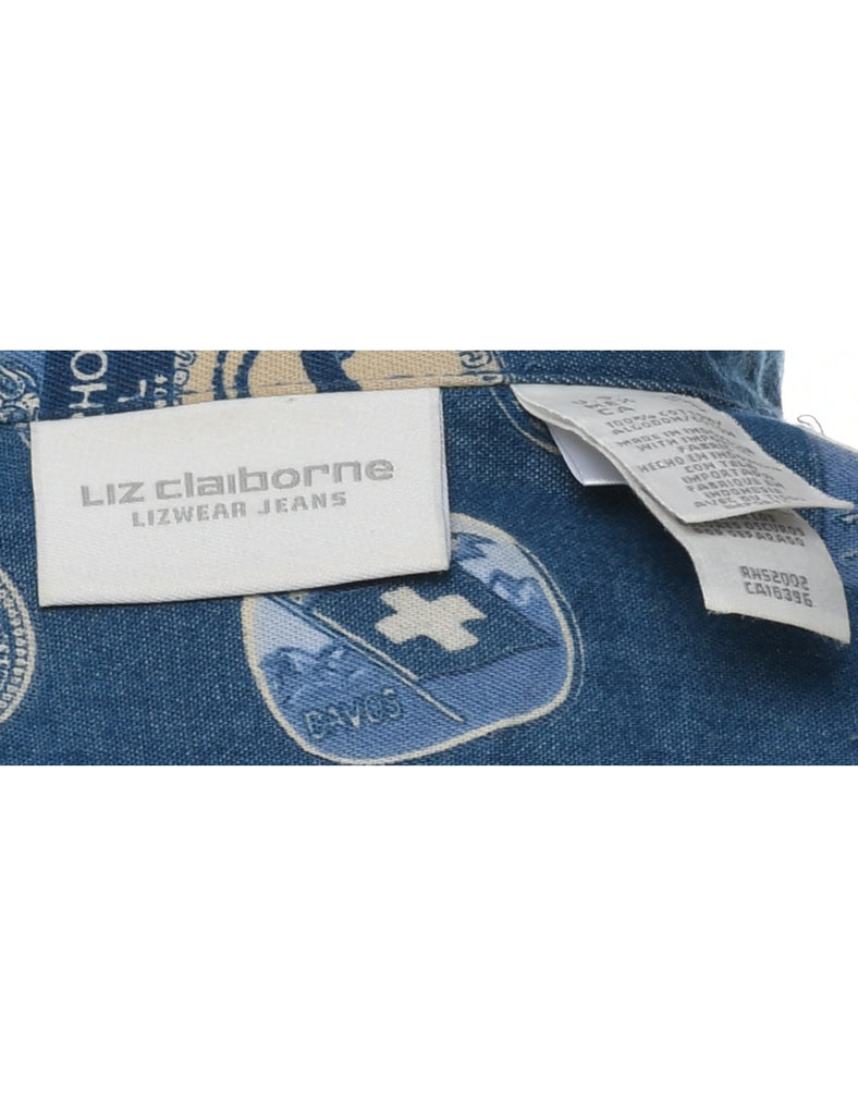 Liz Claiborne Denim Shirt - S