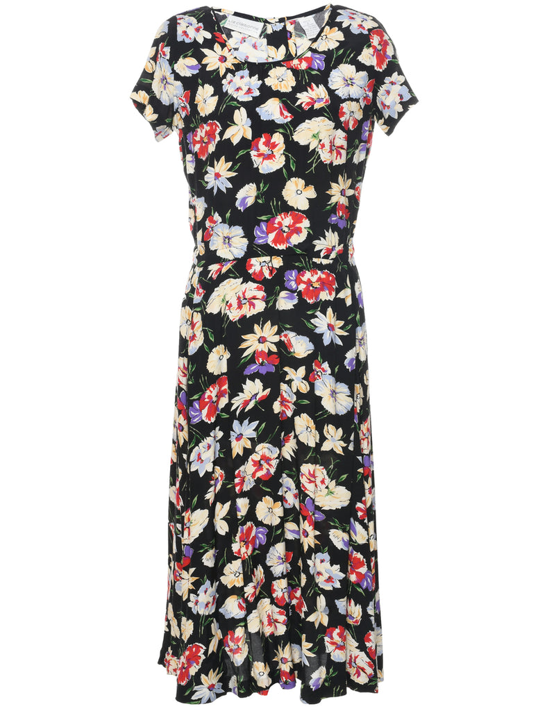 Liz Claiborne Floral Print Dress - M