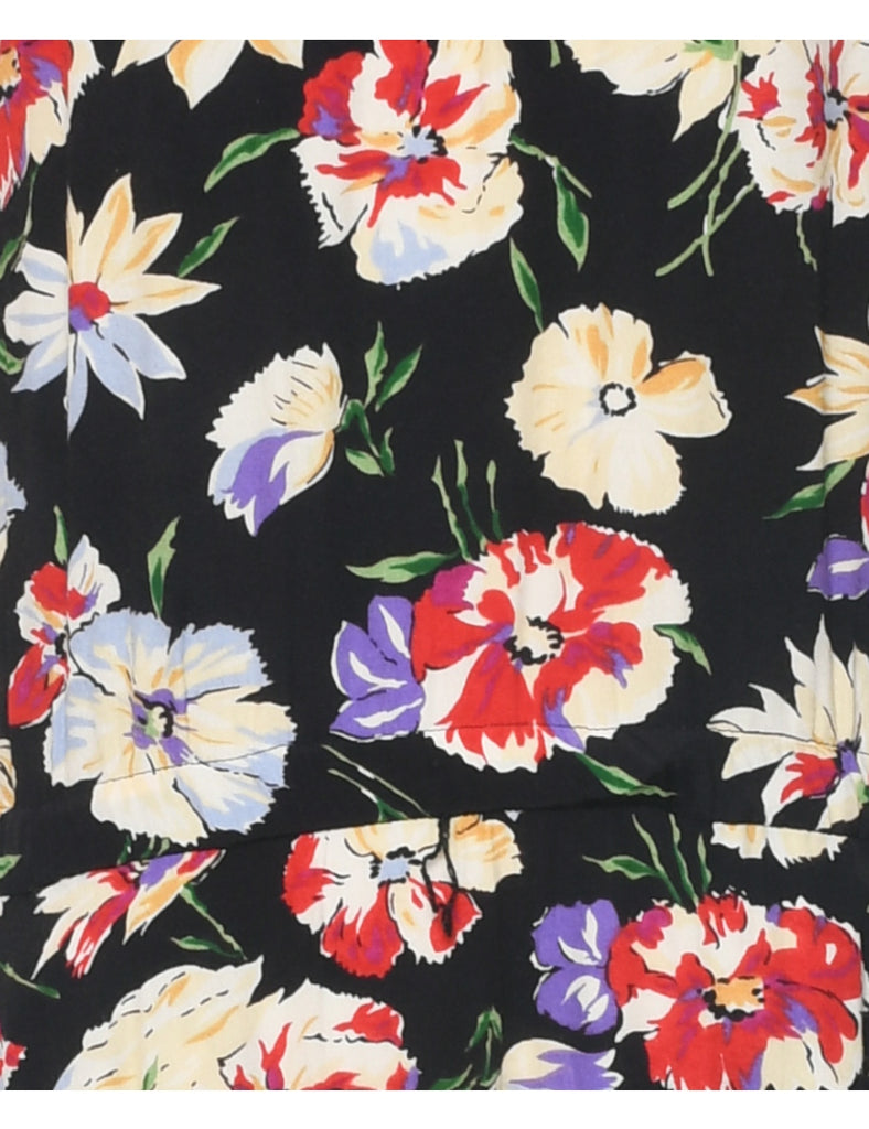 Liz Claiborne Floral Print Dress - M