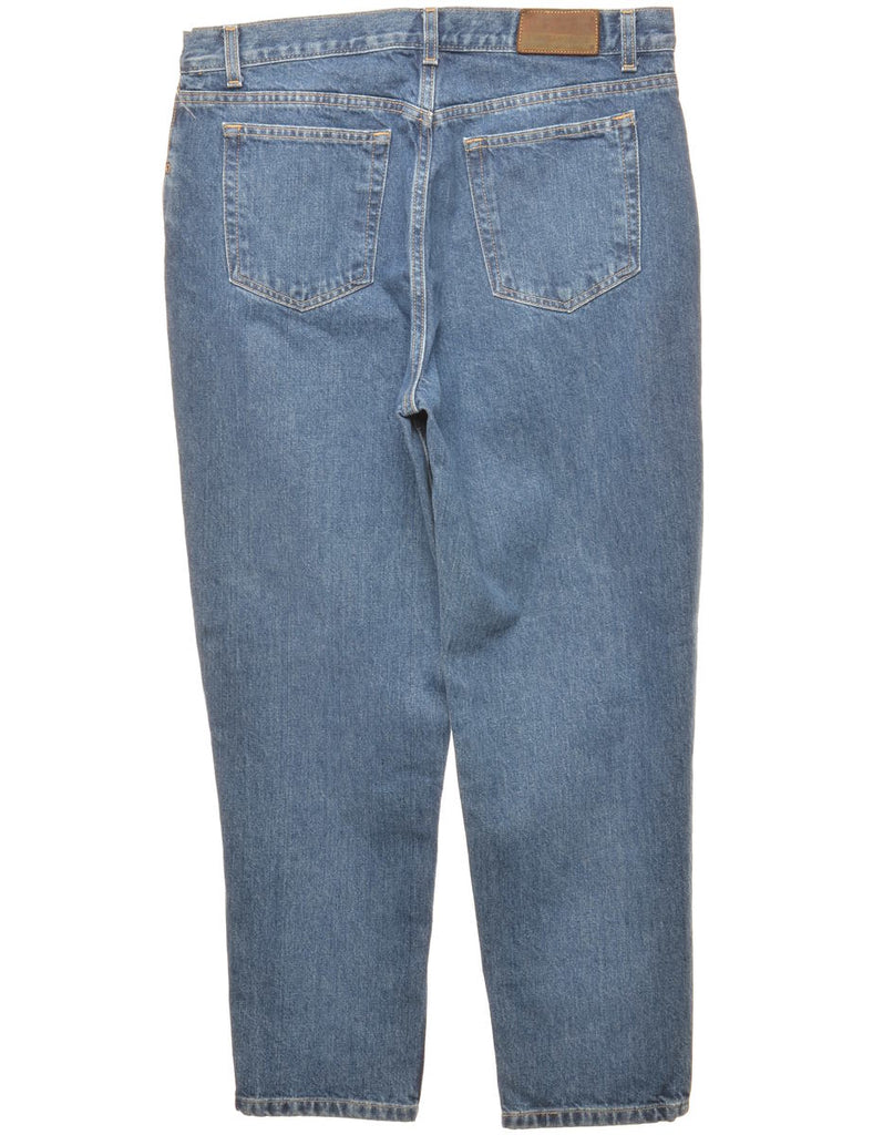 Liz Claiborne Medium Wash Tapered Jeans - W33 L28