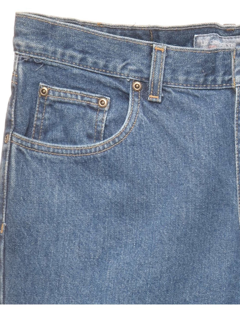 Liz Claiborne Medium Wash Tapered Jeans - W33 L28