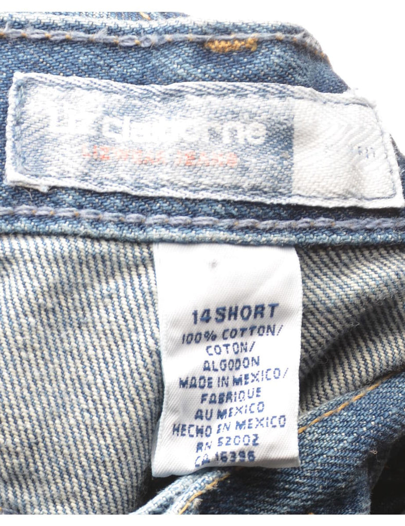 Liz Claiborne Medium Wash Tapered Jeans - W33 L28