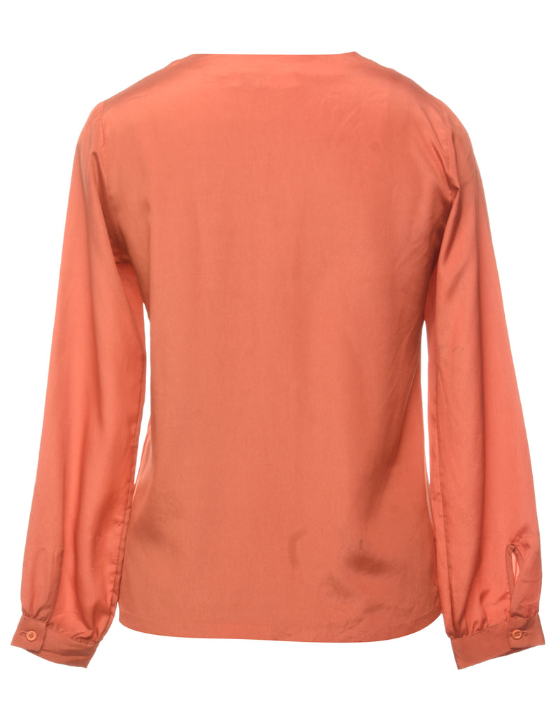 Long Sleeved Blouse - M