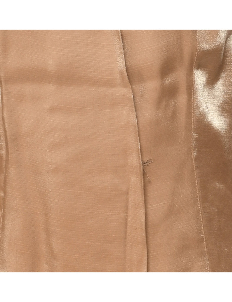 Long Sleeved Evening Blouse - M