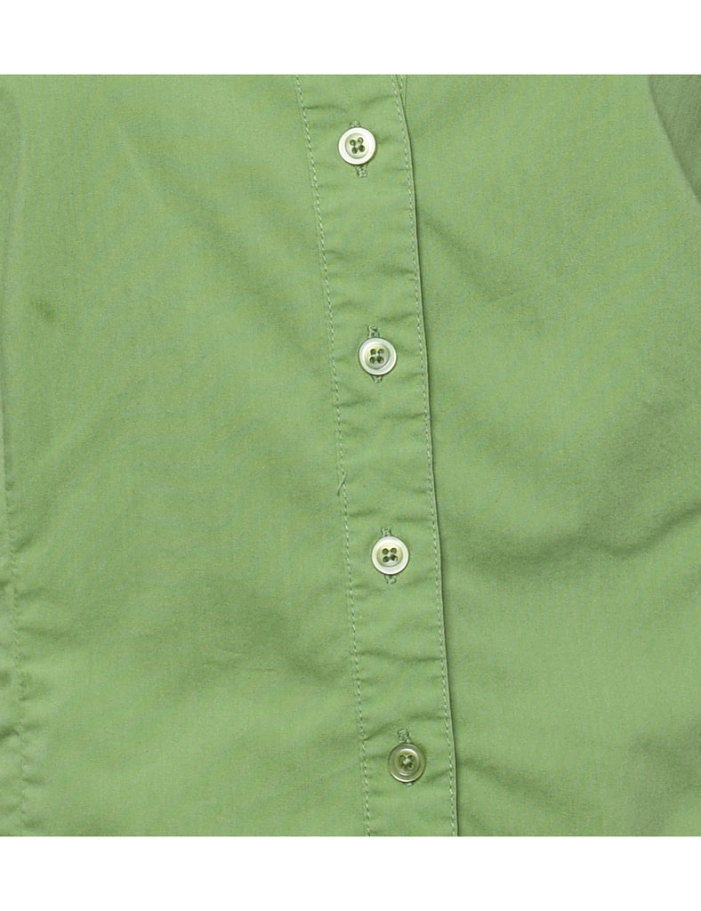 Long Sleeved Green Shirt - L