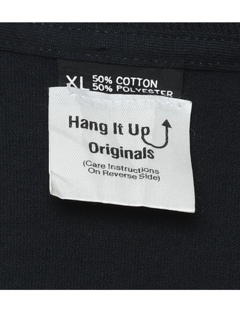 Long-Sleeved Leopard Print T-shirt - L