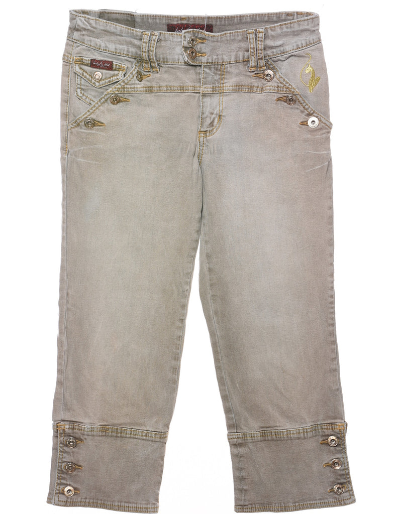 Low Rise Straight Fit Jeans - W30 L23