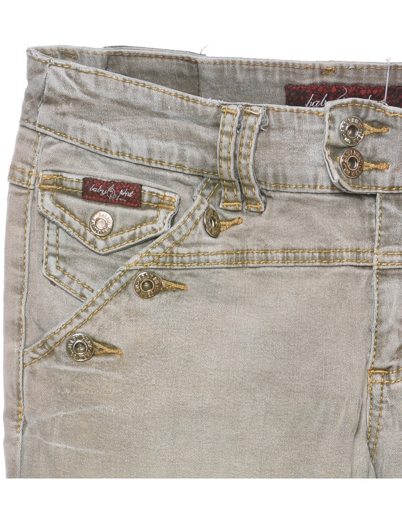 Low Rise Straight Fit Jeans - W30 L23