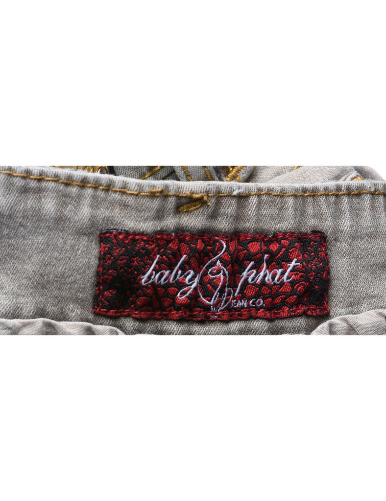 Low Rise Straight Fit Jeans - W30 L23