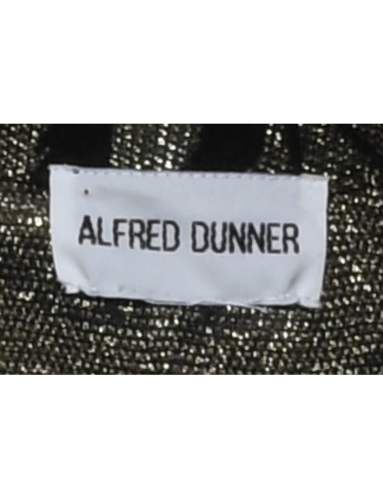 Lurex Devore Design Evening Shirt - XL