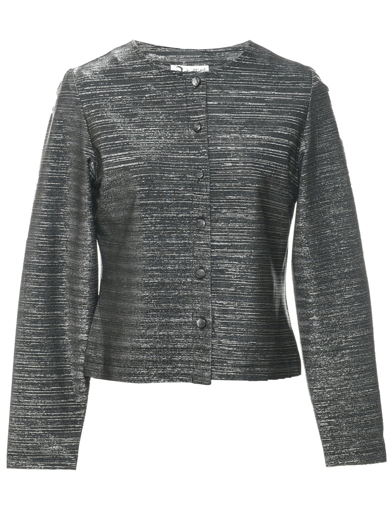 Lurex Evening Blouse - M