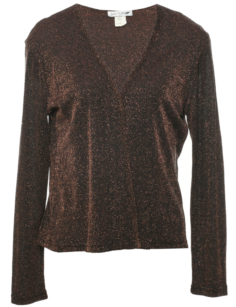 Lurex Evening Blouse - XL