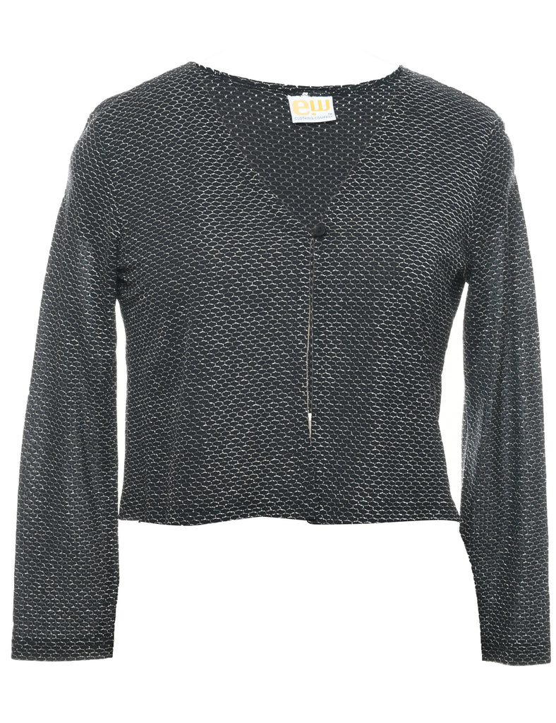 Lurex Evening Blouse - M