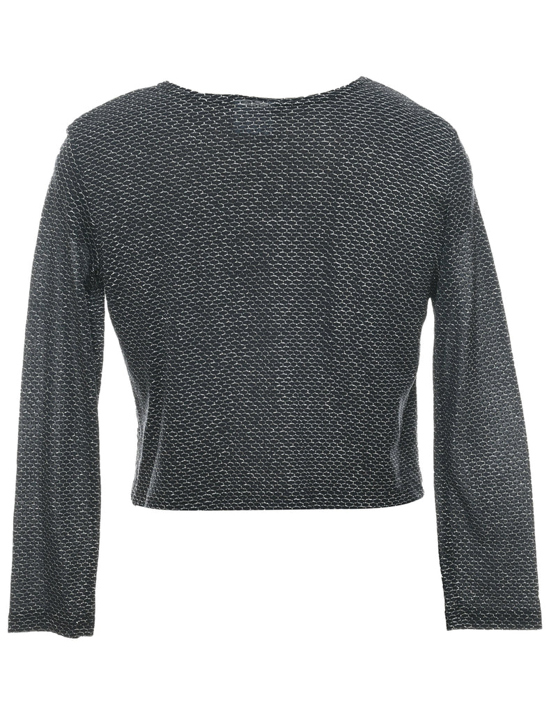 Lurex Evening Blouse - M