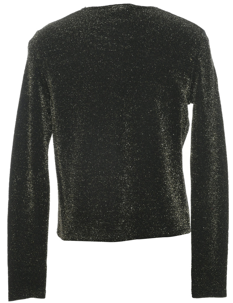 Lurex Evening Blouse - M