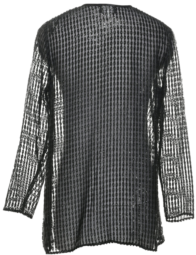 Lurex Evening Blouse - S