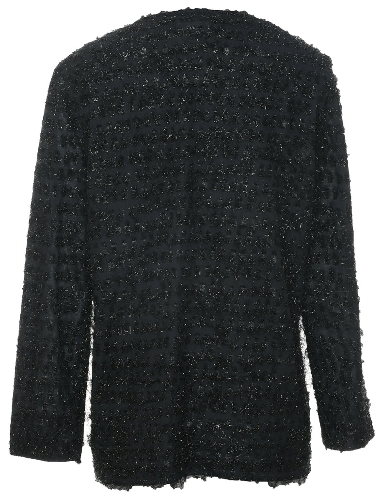 Lurex Evening Blouse - L