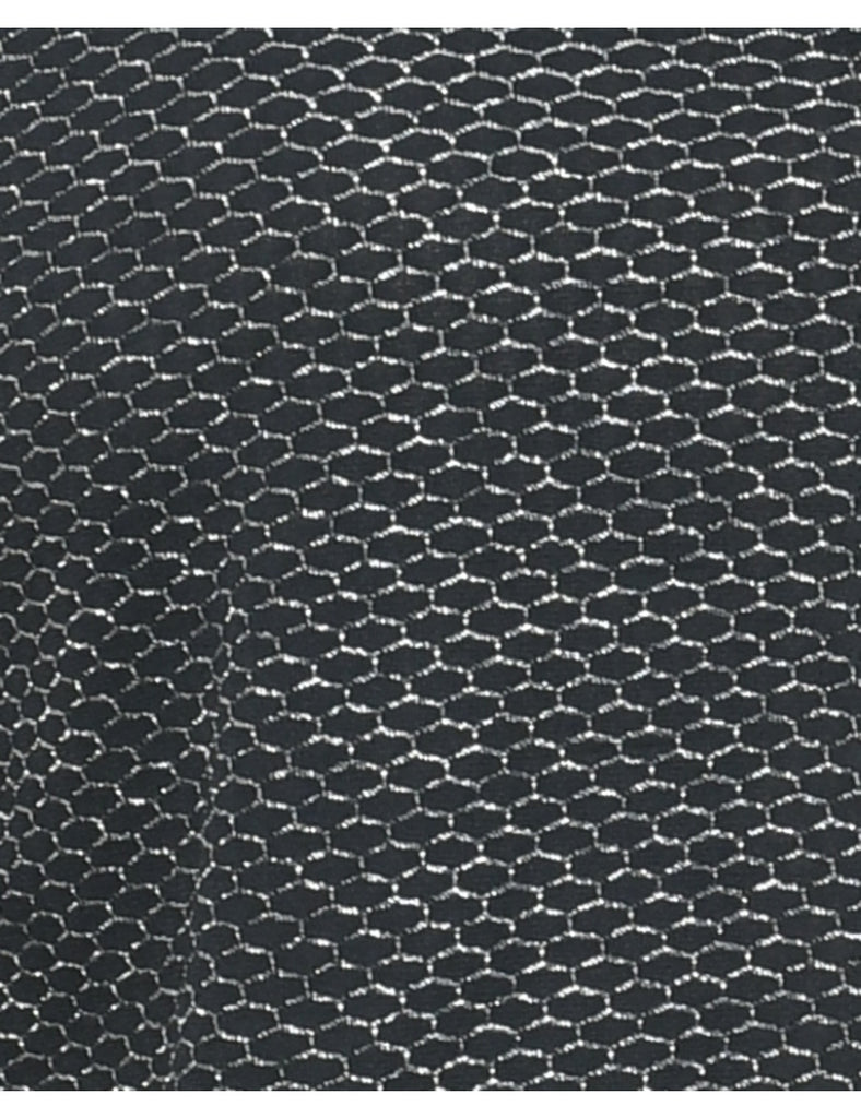 Lurex Evening Blouse - M