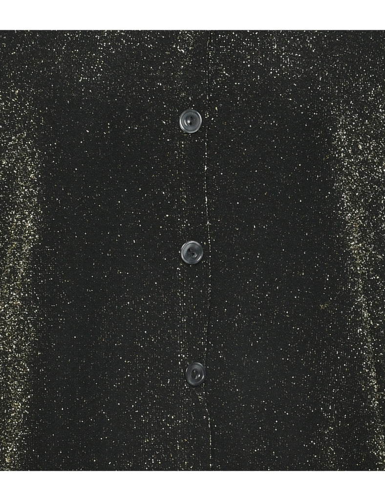 Lurex Evening Blouse - M