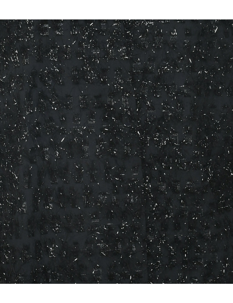 Lurex Evening Blouse - L