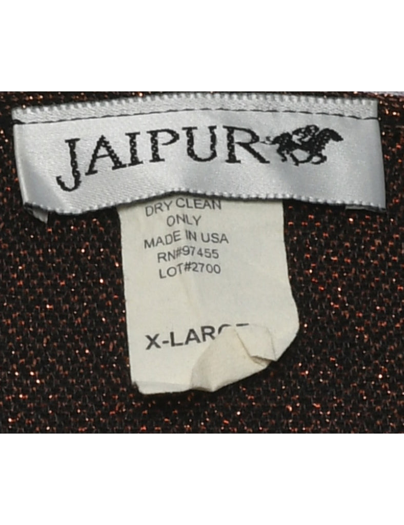 Lurex Evening Blouse - XL