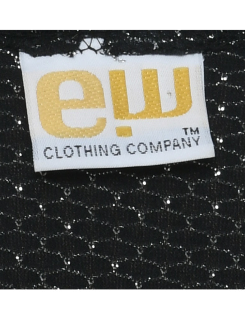 Lurex Evening Blouse - M