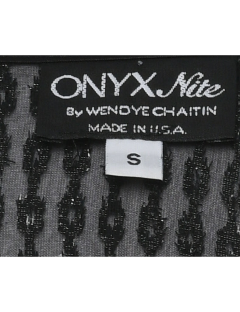 Lurex Evening Blouse - S