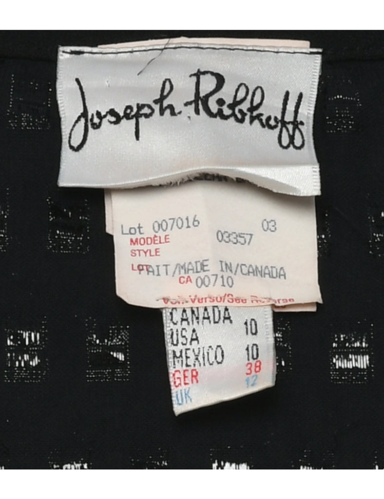 Lurex Evening Blouse - L