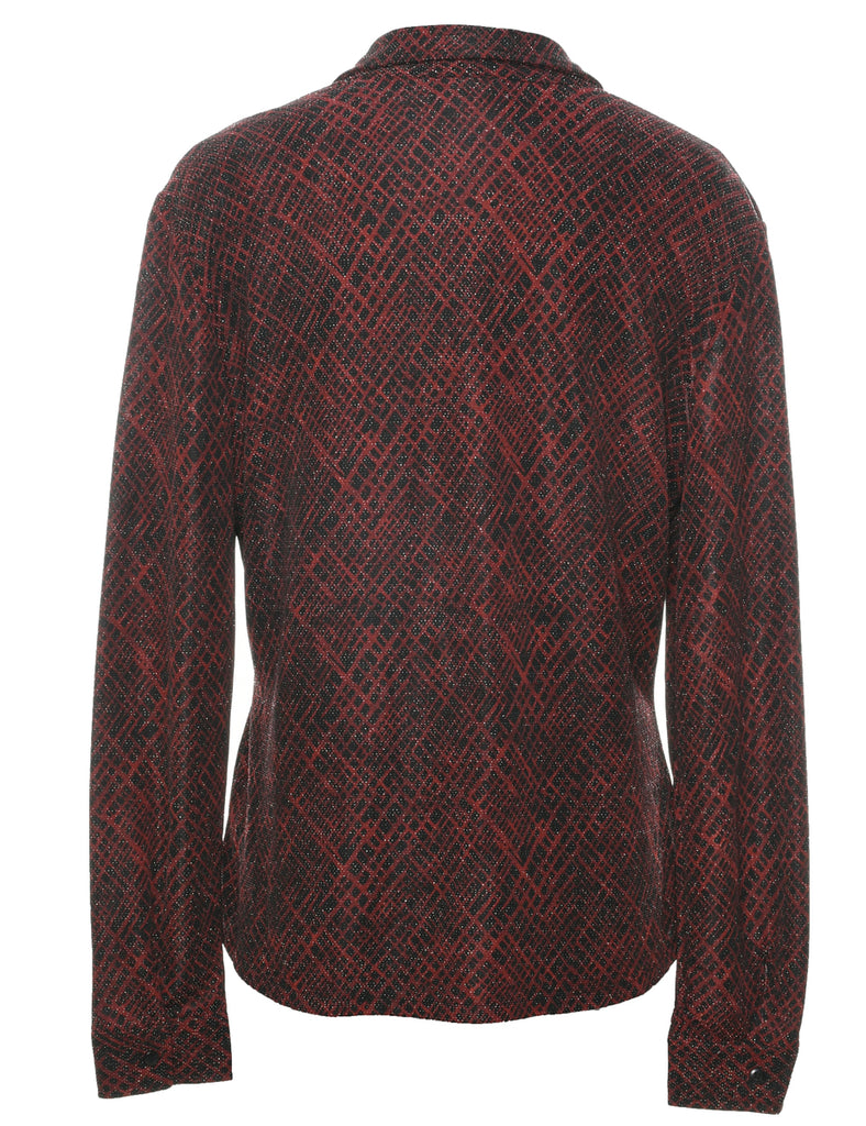 Lurex Evening Shirt - L