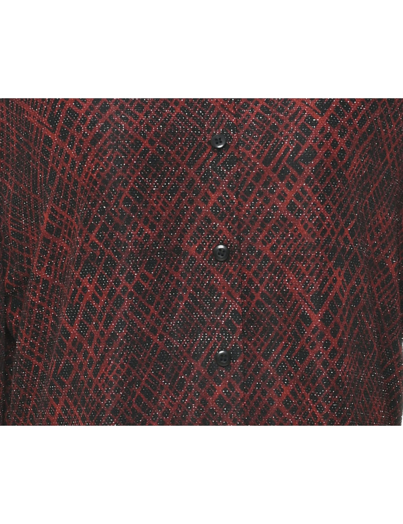 Lurex Evening Shirt - L