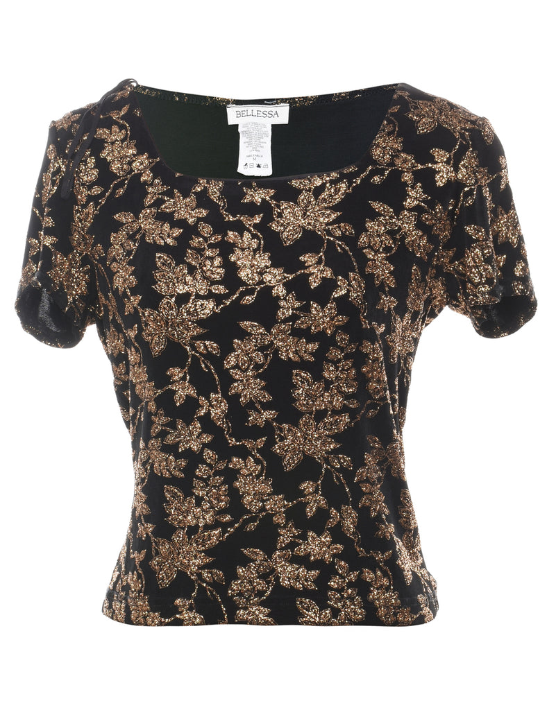 Lurex Evening Top - S