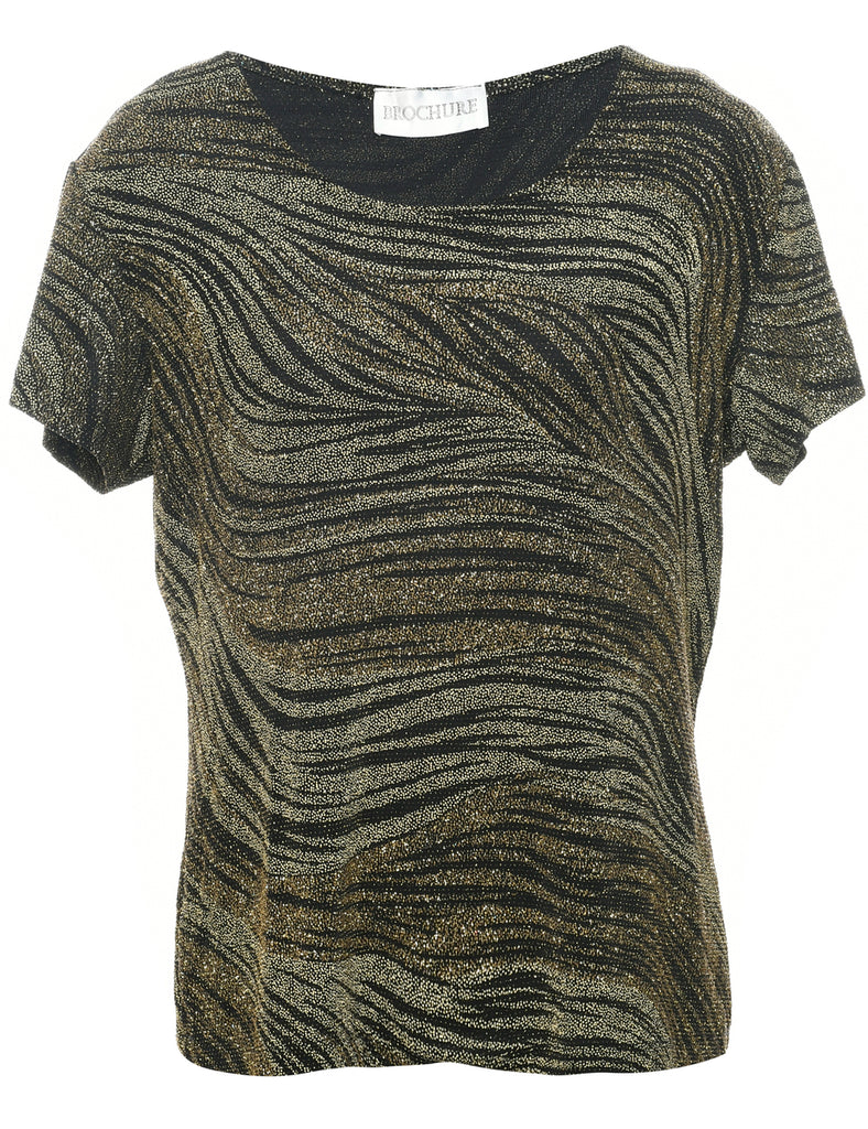 Lurex Evening Top - L