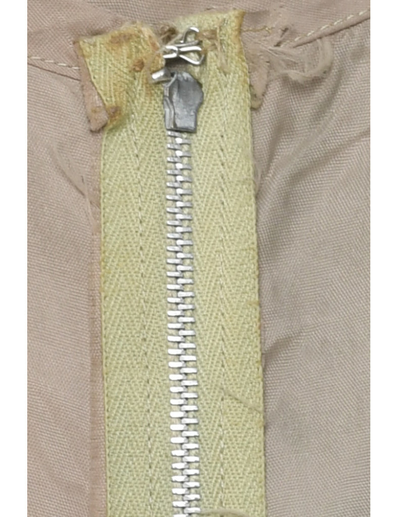 Lurex Thread Pattern Evening Dress - S